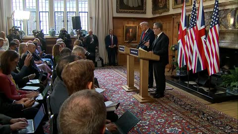Trump, Starmer discuss Ukraine peace, free speech and trade