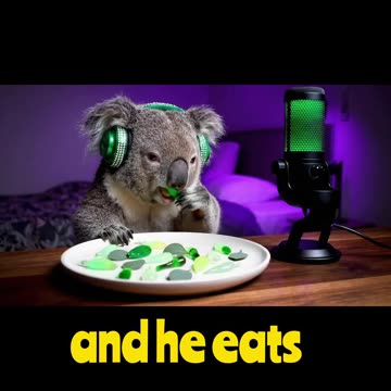 Koala Runs Australia's First YouTube Channel!