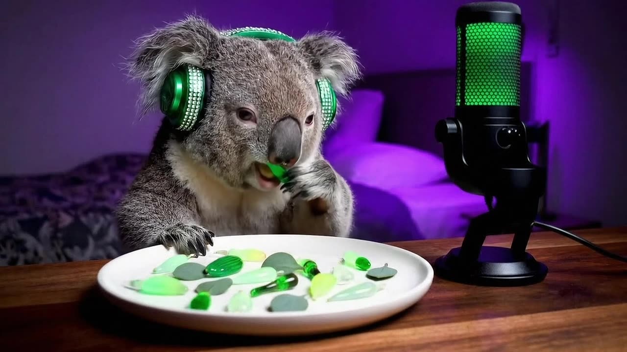Koala Runs Australia's First YouTube Channel!