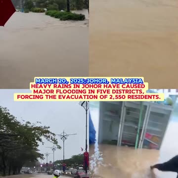 THE EXTREME RISE IN TEMPERATURES LEAD TO INCREASED STORM ACTIVITY.