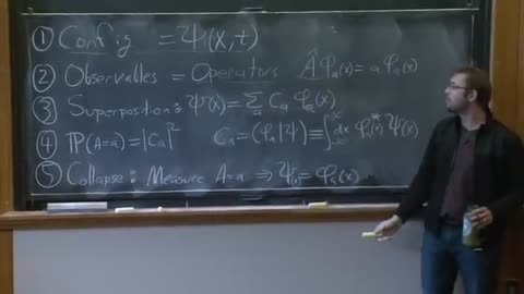 Lecture 6: Time Evolution and the Schrödinger Equation