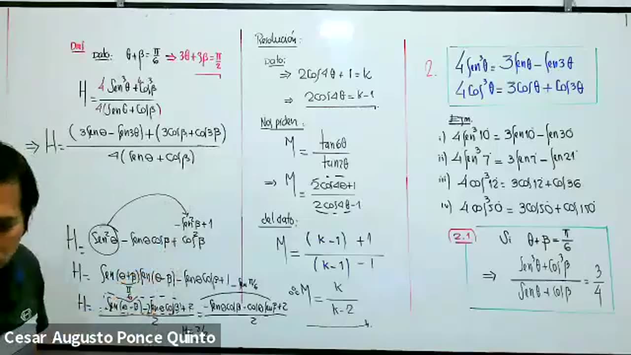 EXCLUSIVA UNI SEMESTRAL | Semana 12 | Trigonometría