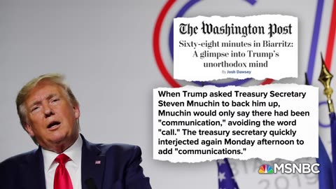 Trump's Instability Threatens To Deprive Him Of One Of His Re-Election Arguments Deadline MSNBC