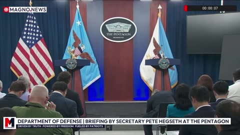 🇺🇸 Defense Secretary Pete Hegseth holds Pentagon Briefing amid US Attack on Iran Nuclear Sites [LIVE]