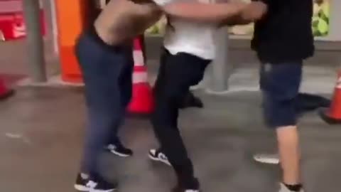 They Stopped Fighting When They Realized… Their Girls Started It