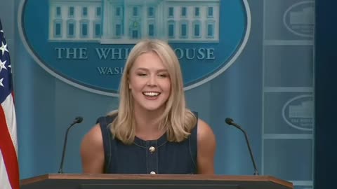 Children Get Karoline Leavitt To Reveal Trump's Favorite Candy And McDonald's Order