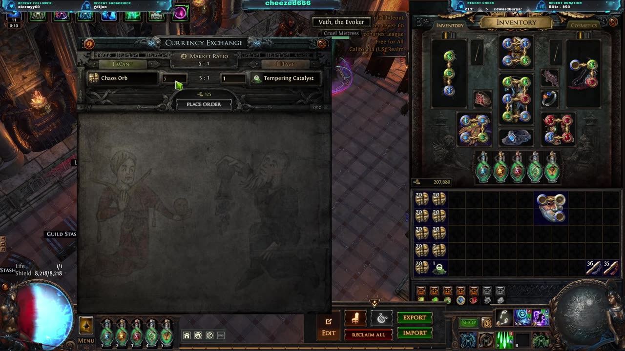 Seeing what we can do with this new build FR Occultist