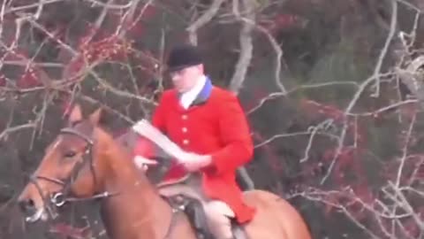 This is Richard Smith of the South Durham Hunt he hit a horse, make him infamous
