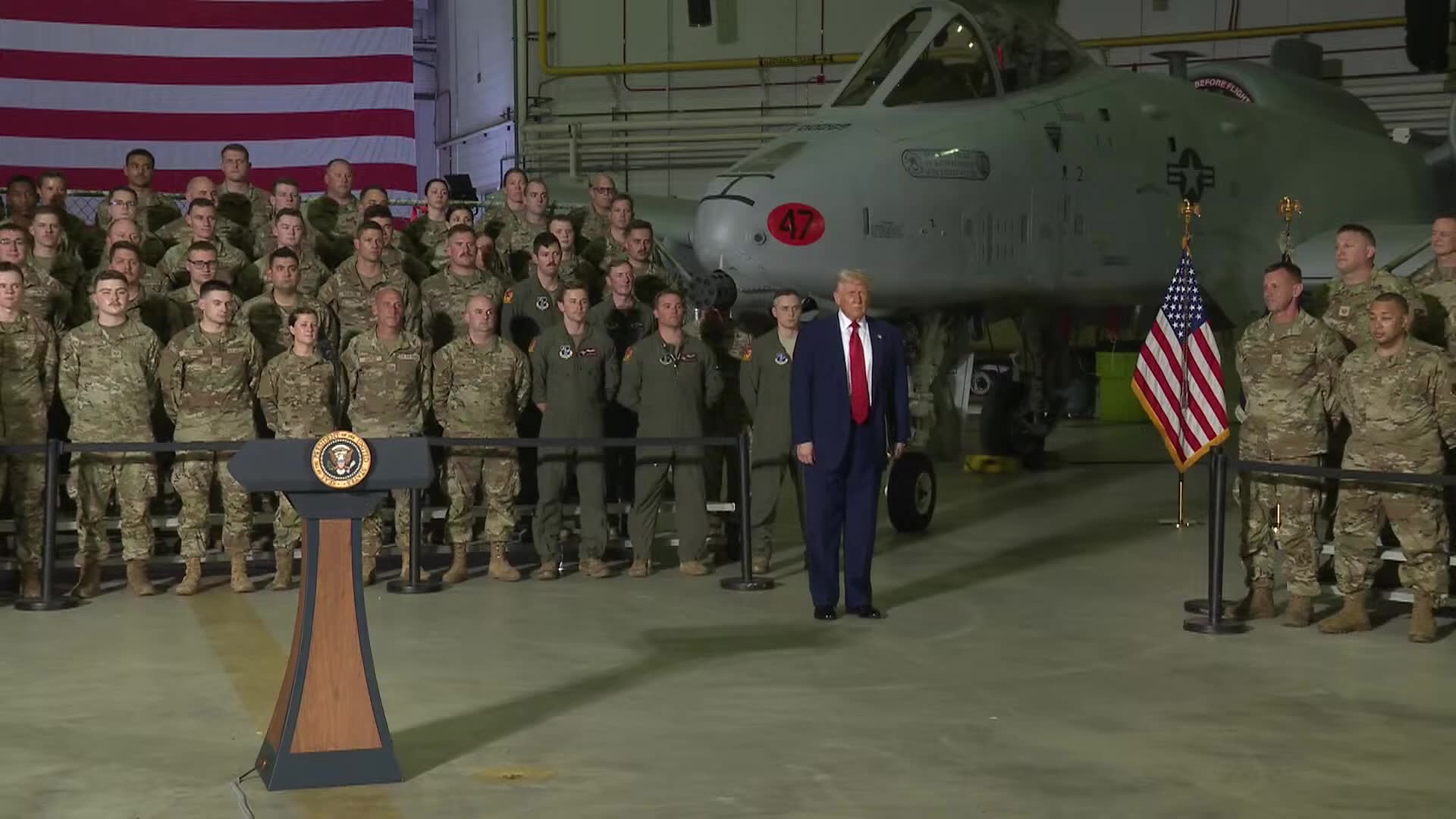 President Trump Delivers Remarks to the Michigan National Guard