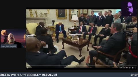 THUNDERDOME!! PRESIDENT TRUMP SHAMES THE SOUTH AFRICAN GOVERNMENT INTO OBLIVION!