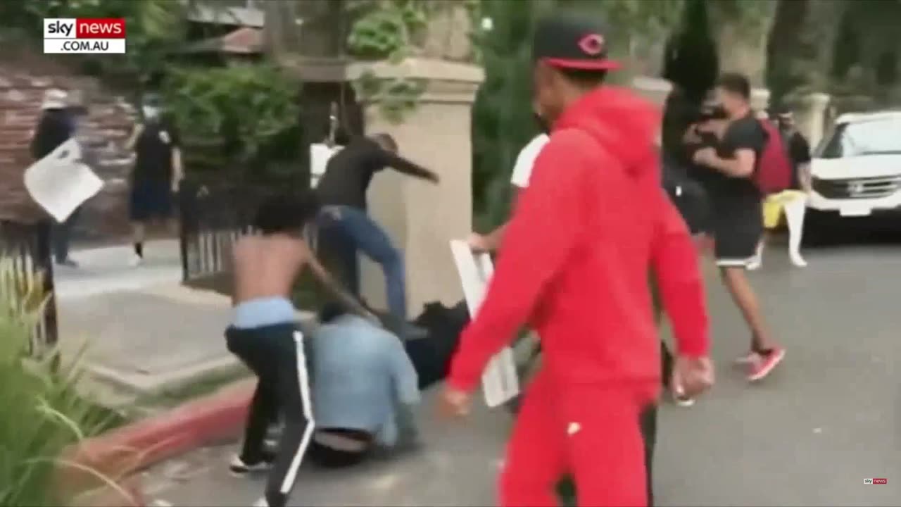 "Mostly Peaceful Protest" from 2020