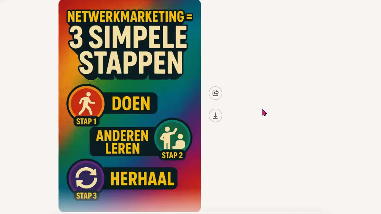 DIGITAL BOT (leuke poster) NETWORK MARKETING 3 SIMPELE STAPPEN (CO PILOT AI) TOP TEAM ROB BUSER