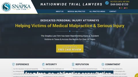 Snapka Law Firm, Injury & Malpractice Lawyers