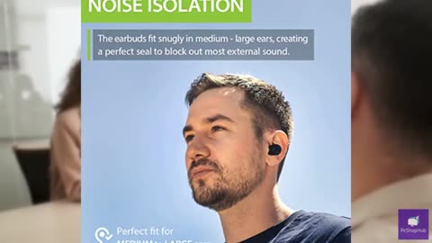 Avantree Ace M10 - Wireless Earbuds for PC Laptop Computer with USB Adapter, Blu