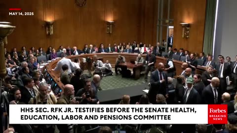 BREAKING NEWS: All Hell Breaks Loose When Sec. RFK Jr. Interrupted By Protesters At Hearing