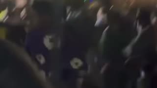 Video from the scene shows panic at after a shooting occurred during a Christmas tree lighting