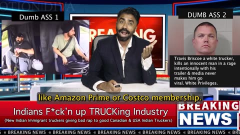 INDIANS F*cked Up TRUCKING Industry in Canada & America | BREAKING