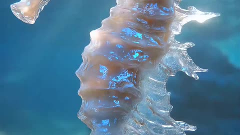 Sea Creatures + Natural Forces (Orca, Sea Horse, Shark, Jellyfish) (2160p)