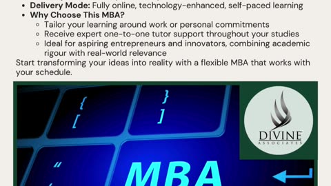 MBA in Entrepreneurship & Innovation – MLA College | Divine Associates Ltd