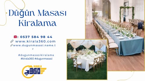 dugun masasi kiralama