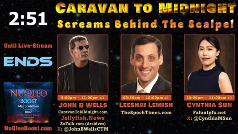 Screams Behind the Scalpel - John B Wells LIVE