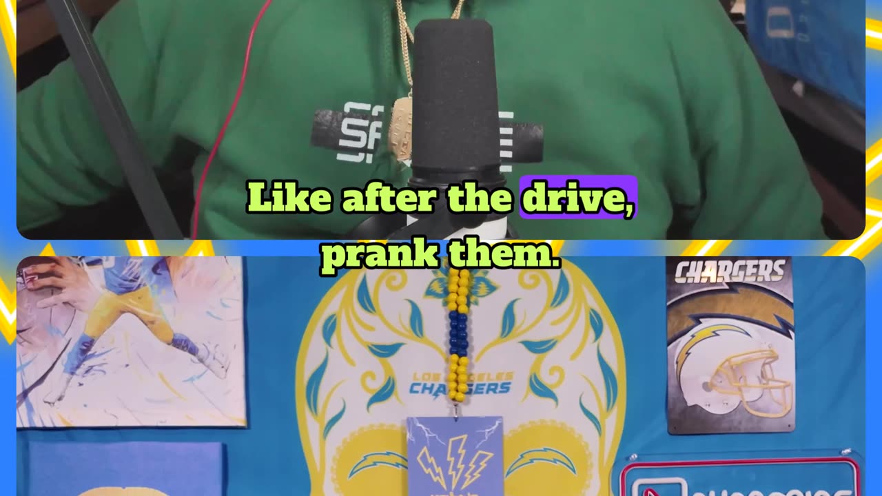 Don't prank call me on my big day like they did Sheduer Sanders!!!