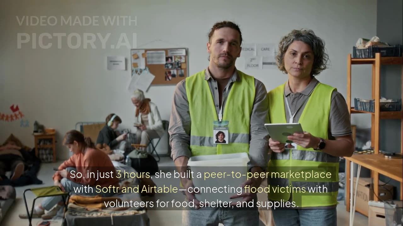 From Chaos to Community: How 3000 Volunteers Supported Belgium Flood Relief via Softr