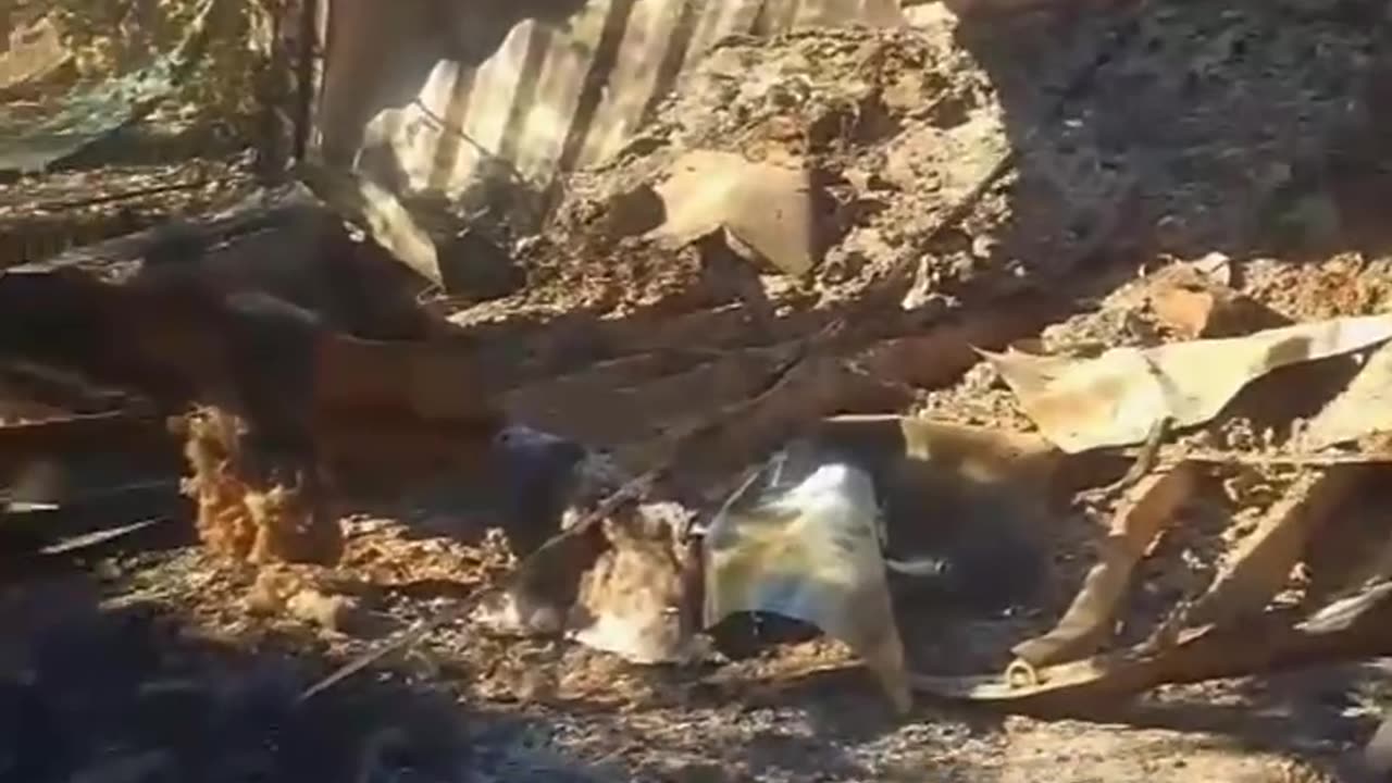Shipping Container Full of Russian Squad's Gear is Destroyed Moments After Arriving