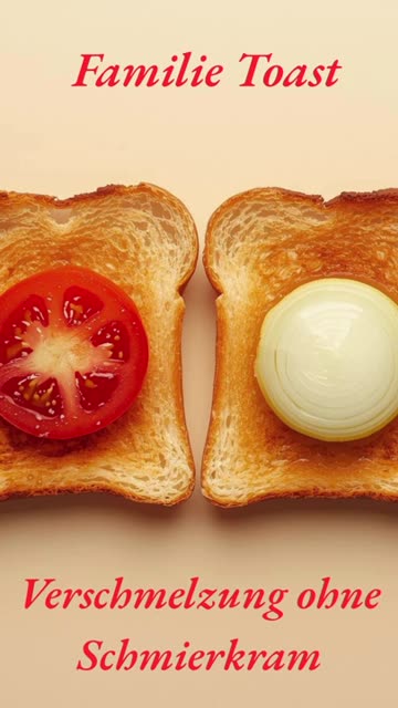 Die Toast‑Familie (1) – Verschmelzung ohne Schmierkram 🌿🥪🌿wortediebleiben#poetischdenken
