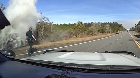 Woman Ends 3 Lives After Stealing Police Car