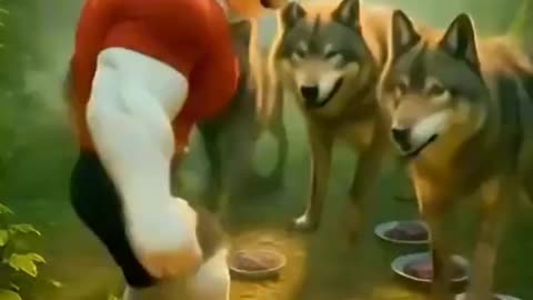 "The Cat Who Loved a Wolf 🐱🐺 | A Tale of Loyalty & Revenge"