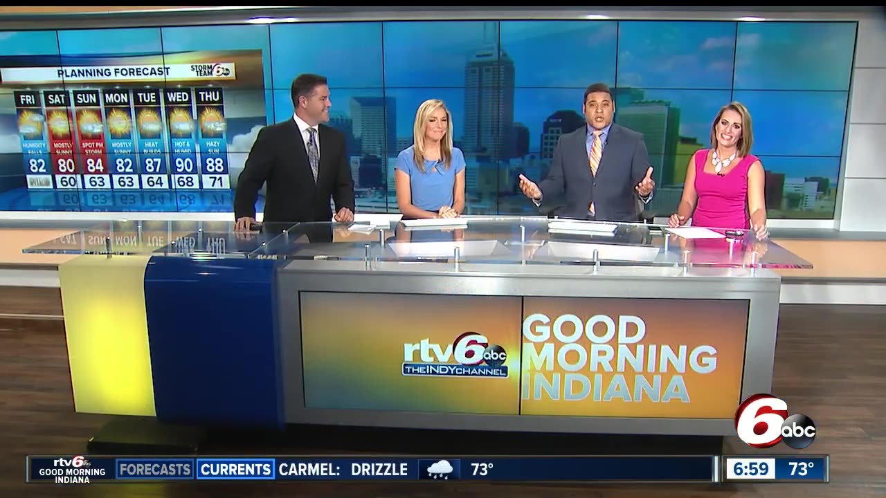 July 14, 2017 - Marc Mullins Signs Off WRTV's Morning News