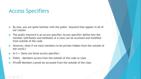 Become a C++ Expert-025 Access Specifiers