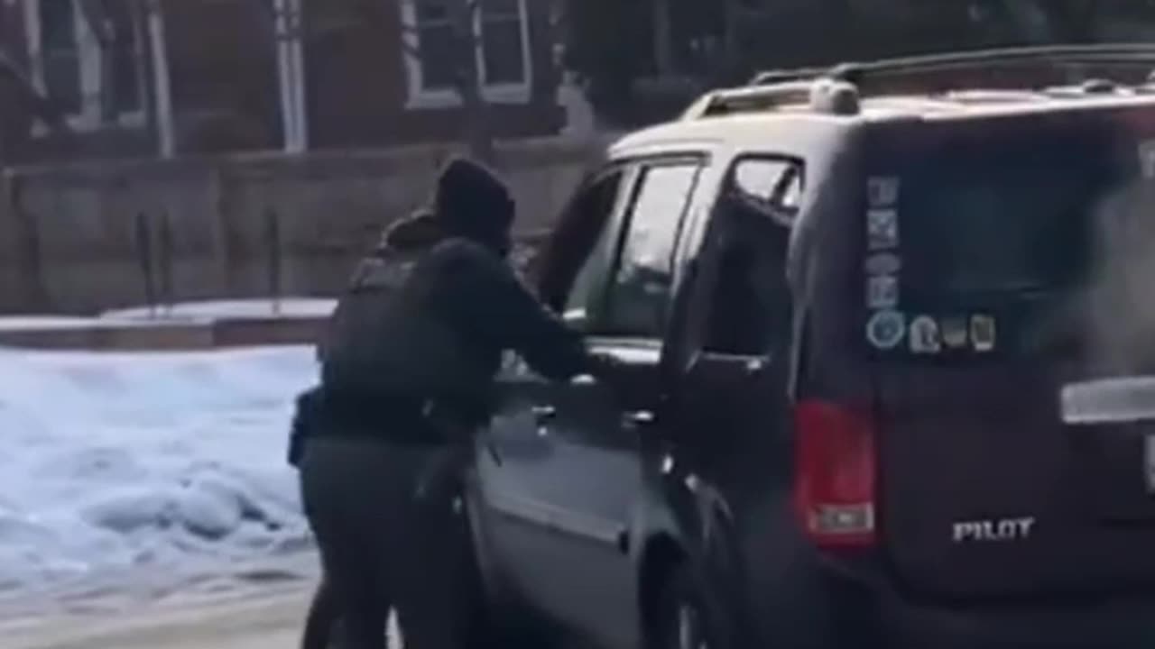 ICE. Complicated shooting slowmo zoomed