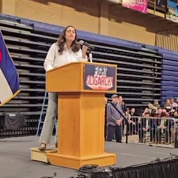 AOC Suffers Humiliating Slip of the Tongue During ‘Fight Oligarchy’ Event in Colorado
