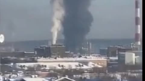 Long Range Attack Drones Slam into Russian Oil Refinery in Uskah