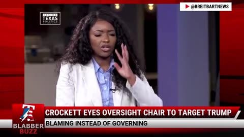 Crockett Eyes Oversight Chair To Target Trump