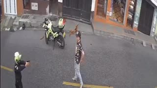 Policía resultó herido luego de atender un presunto intento
