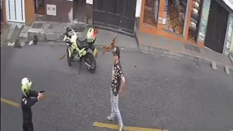 Policía resultó herido luego de atender un presunto intento