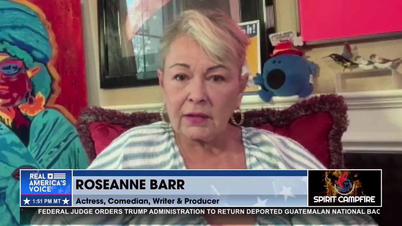 ROSEANNE ON HER HISTORY AND RUNNING FOR PRESIDENT
