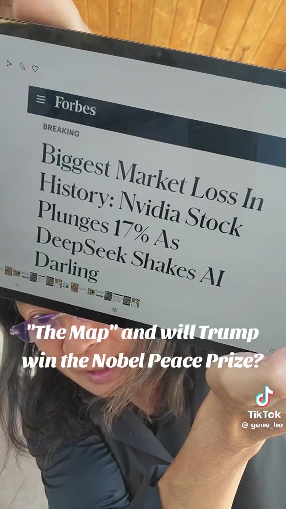 Gene Ho-The Map and will Trump win the Nobel Peace Prize?