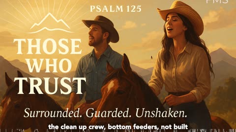 Those Who Trust – Surrounded, Guarded, Unshaken Psalm 125 | A Song of Steadfast Faith
