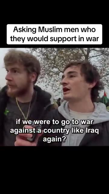 Muslim Men Will NOT DEFEND America 🇺🇸