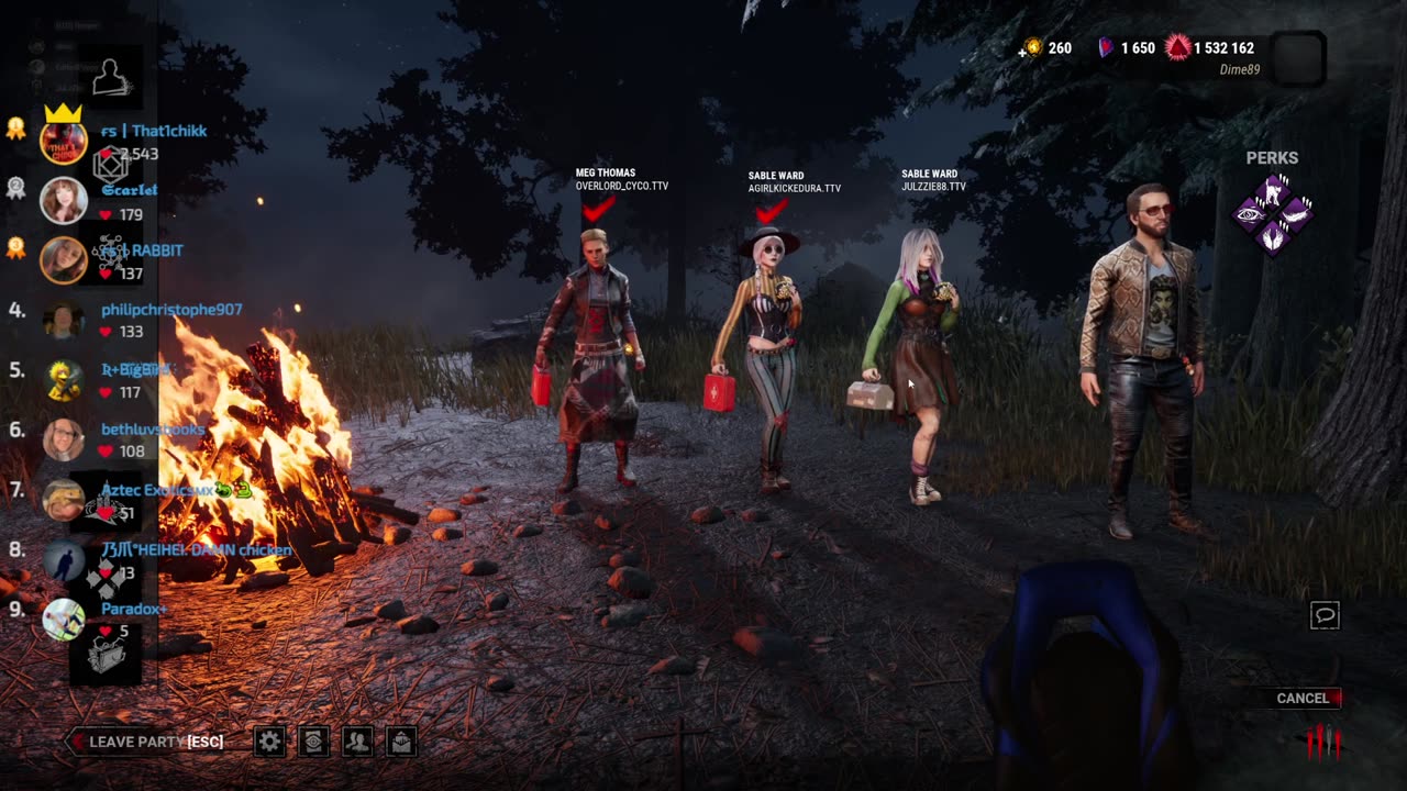 Wrecked in dead by daylight