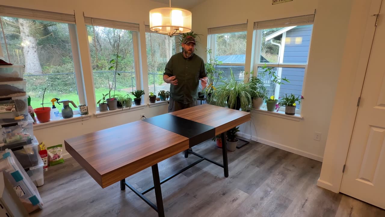 VOWNER 63"-79" Extendable Dining Room Table for 6 8 10 People