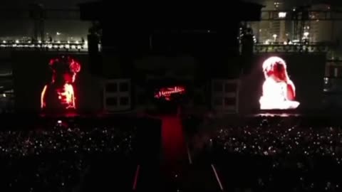 Abertura do Ritual Satânico da Lady Gaga em Copacabana