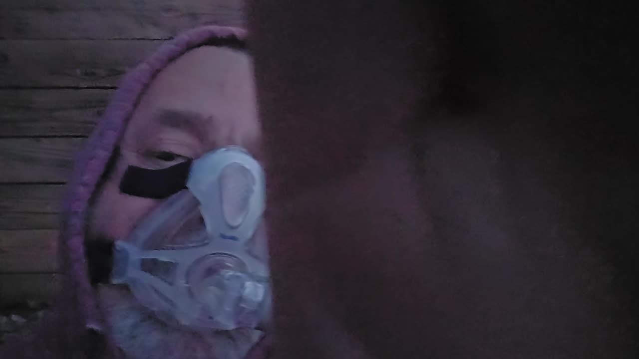 The air is so cold I don't want to get out of the sleeping bag, just yet.