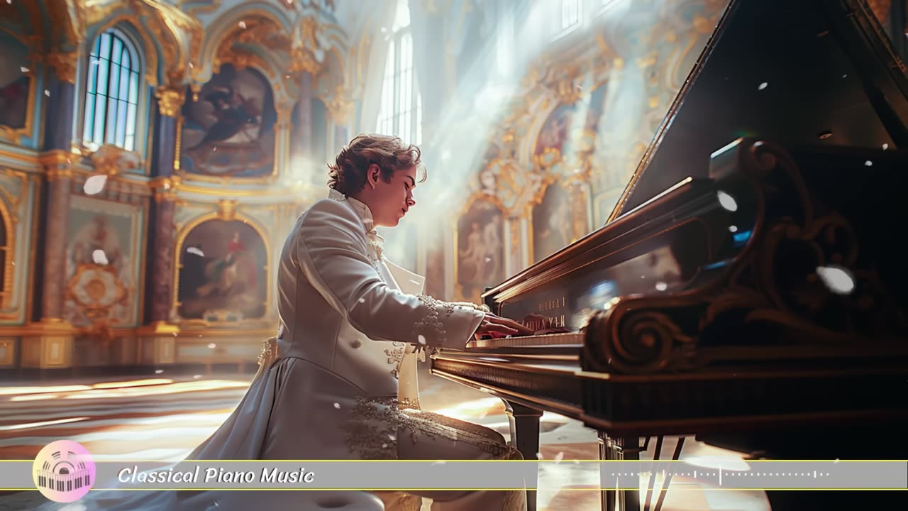 Classical Piano Music - Pearls of classical music - Mozart, Beethoven, Bach, Chopin, Vivaldi...