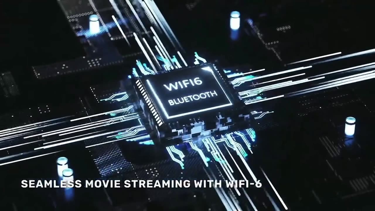 Smart Mini Projector with Android TV Upgrade HY300 Pro with WiFi and Bluetooth 4K Support
