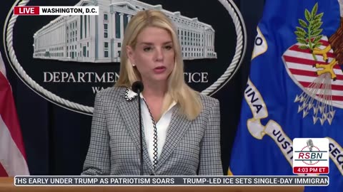 RSBN AG Pam Bondi Delivers Remarks on Abrego Garcia - 6-6-25